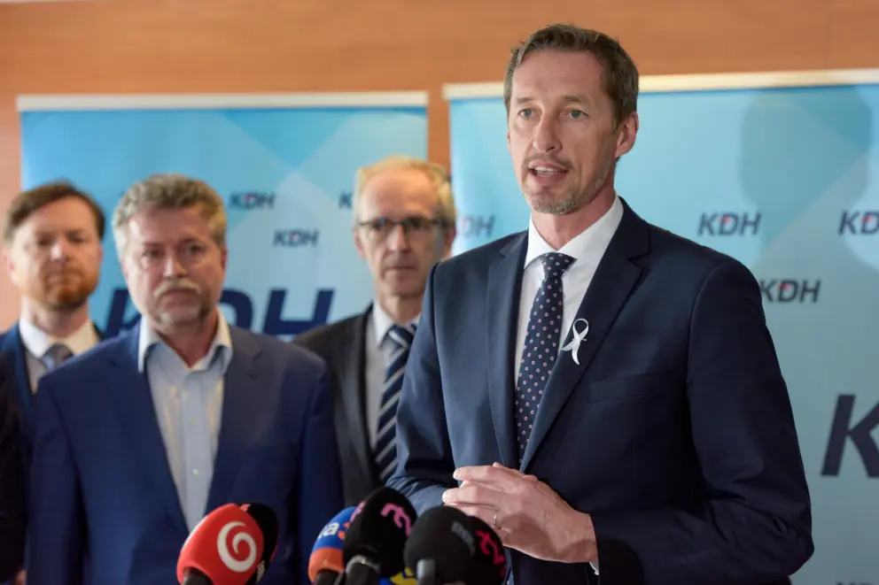 Predseda KDH Milan Majerský