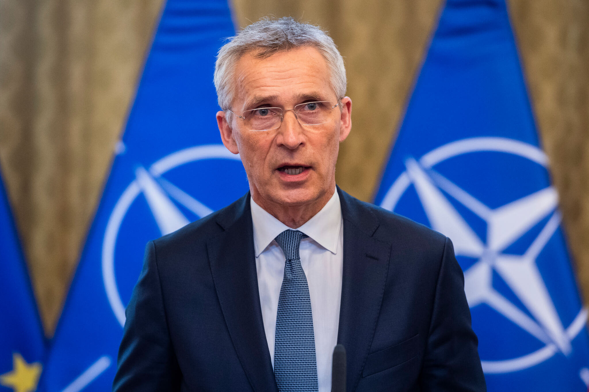 Generálny tajomník Severoatlantickej aliancie Jens Stoltenberg