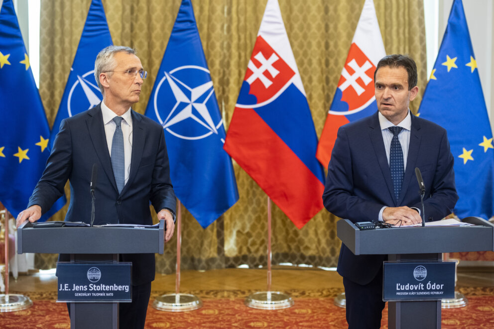 Jens Stoltenberg a Ľudovít Ódor