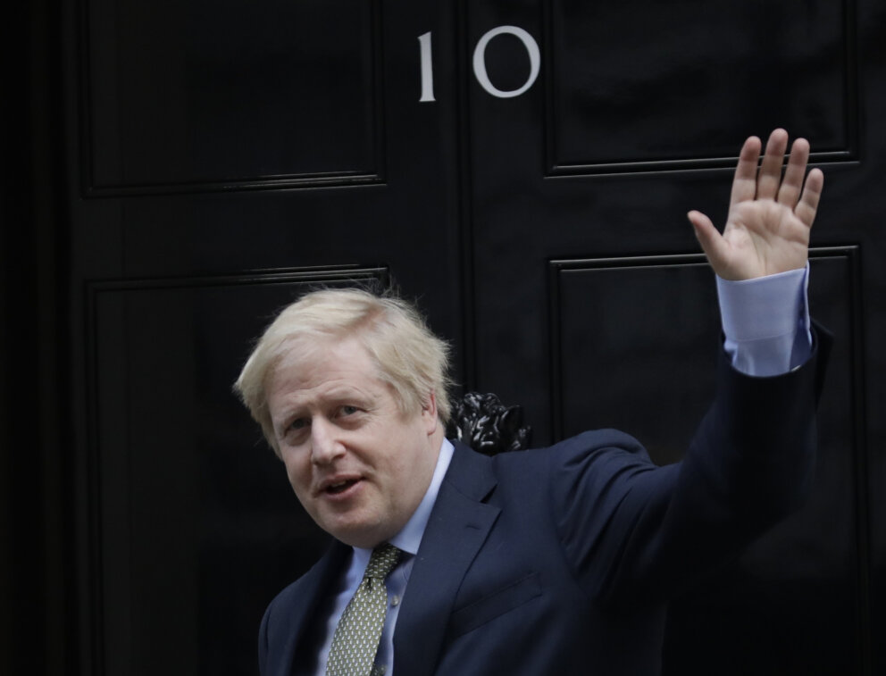 Bývalý premiér Veľkej Británie Boris Johnson