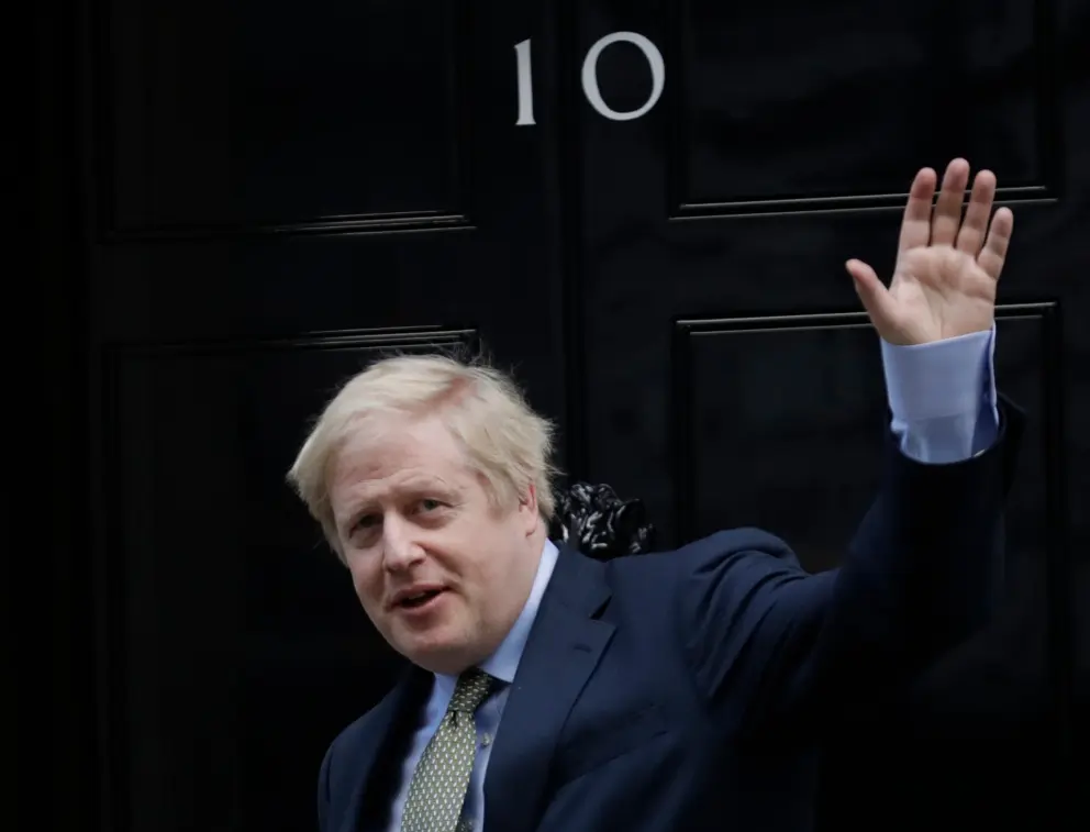 Bývalý premiér Veľkej Británie Boris Johnson