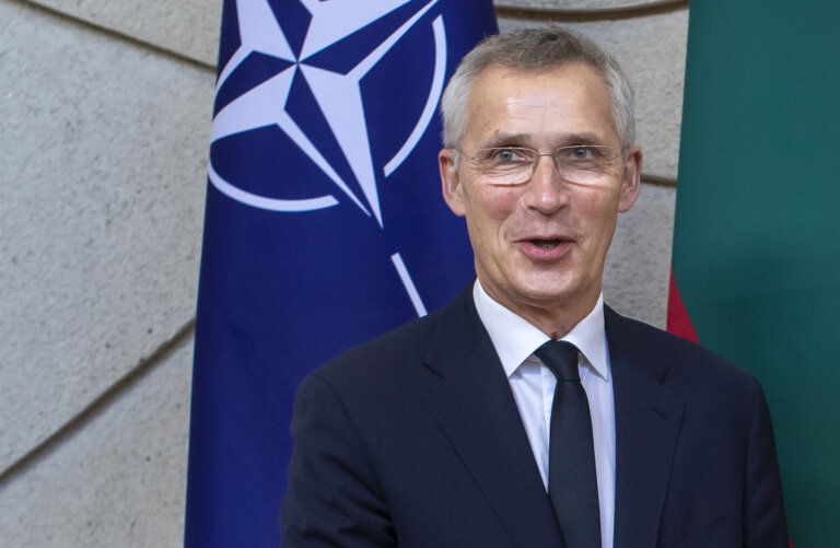 Na snímke generálny tajomník NATO Jens Stoltenberg pred stretnutím vo Vilniuse 27. júna 2023. FOTO TASR/AP