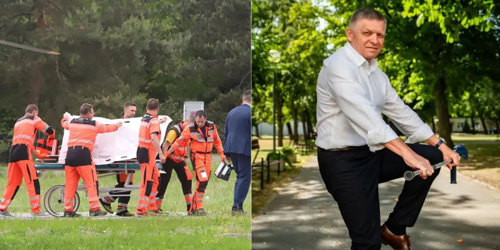 Robert Fico atentát palička