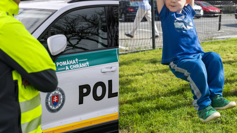 polícia dieťa