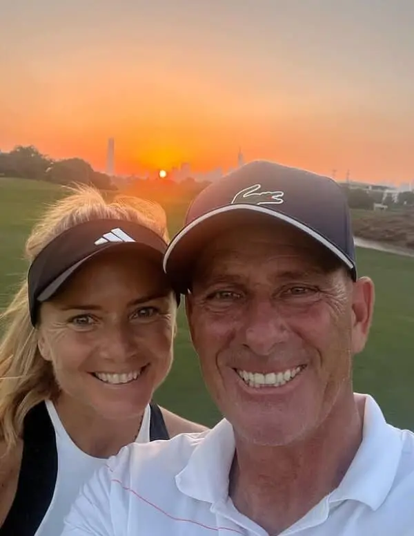 Na snímke bývalá tenistka Daniela Hantuchová s priateľom. Zdroj: INSTAGRAM /<a href="https://www.instagram.com/danielahantuchova/ ">Daniela Hantuchova </a>