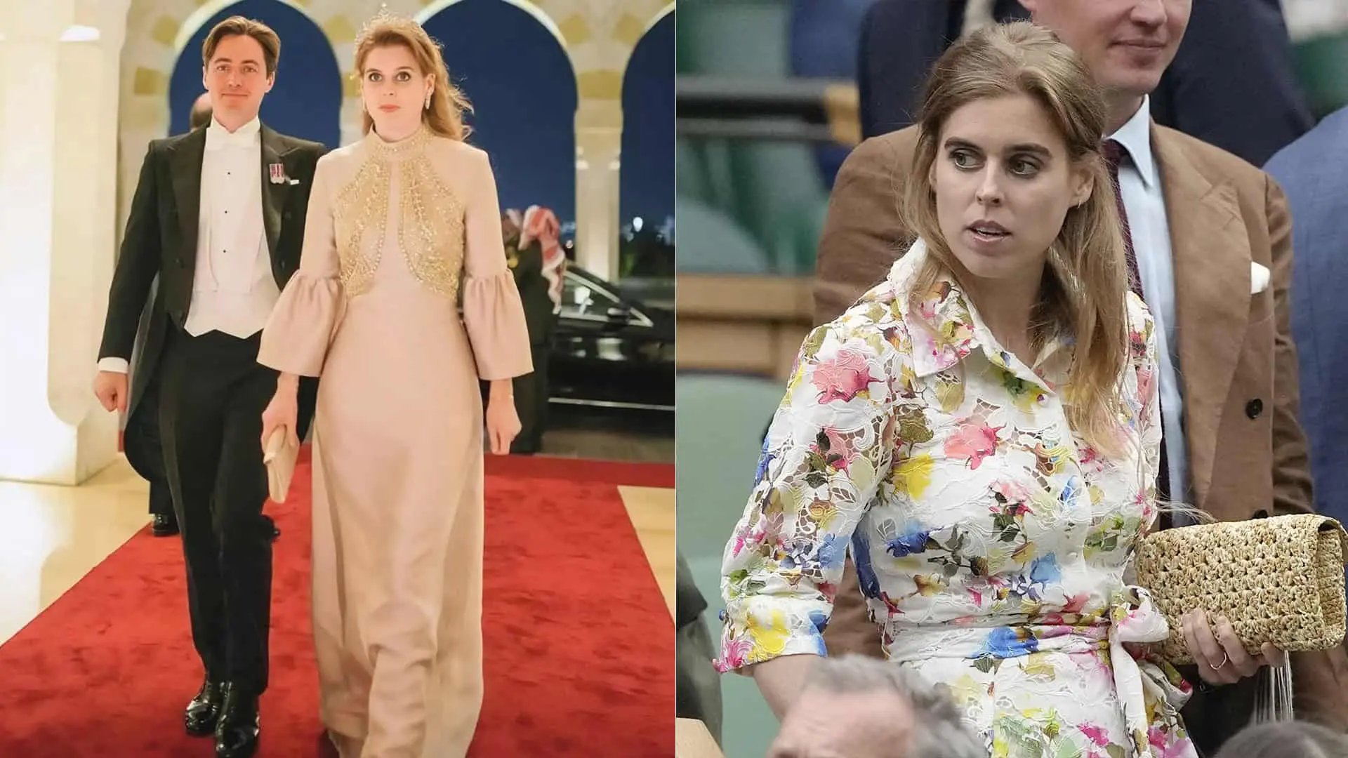 princezná Beatrice a jej manžel Edoardo Mapelli Mozzi