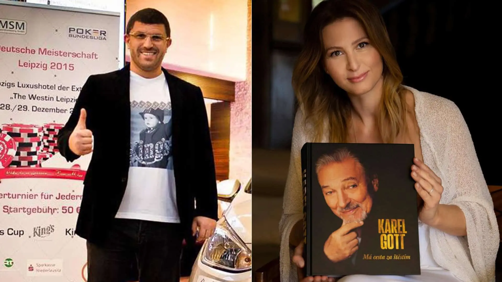 Leon Tsoukernik a Ivana Gottová