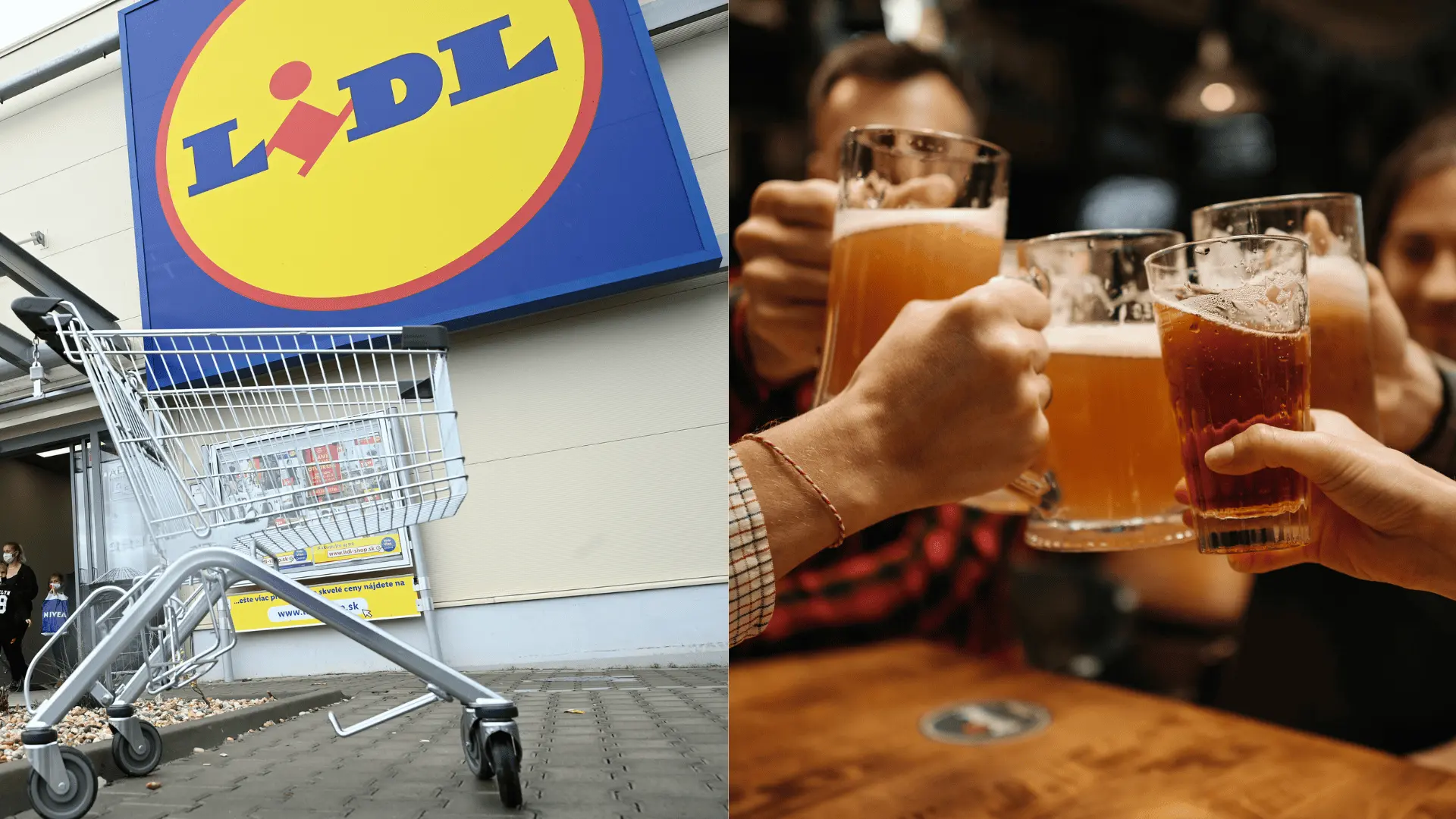 lidl a pivo