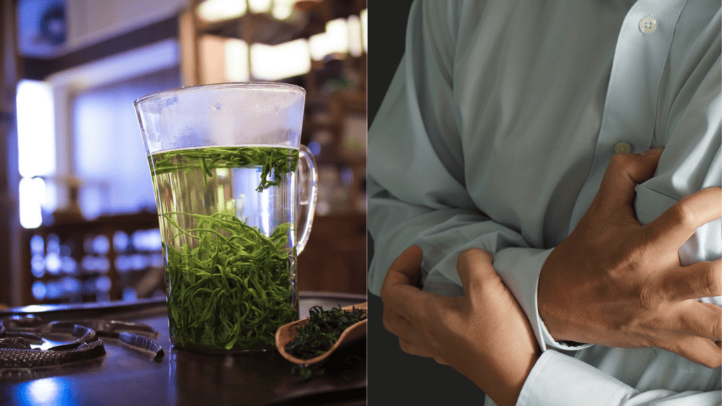 caj, zeleny, zdravie