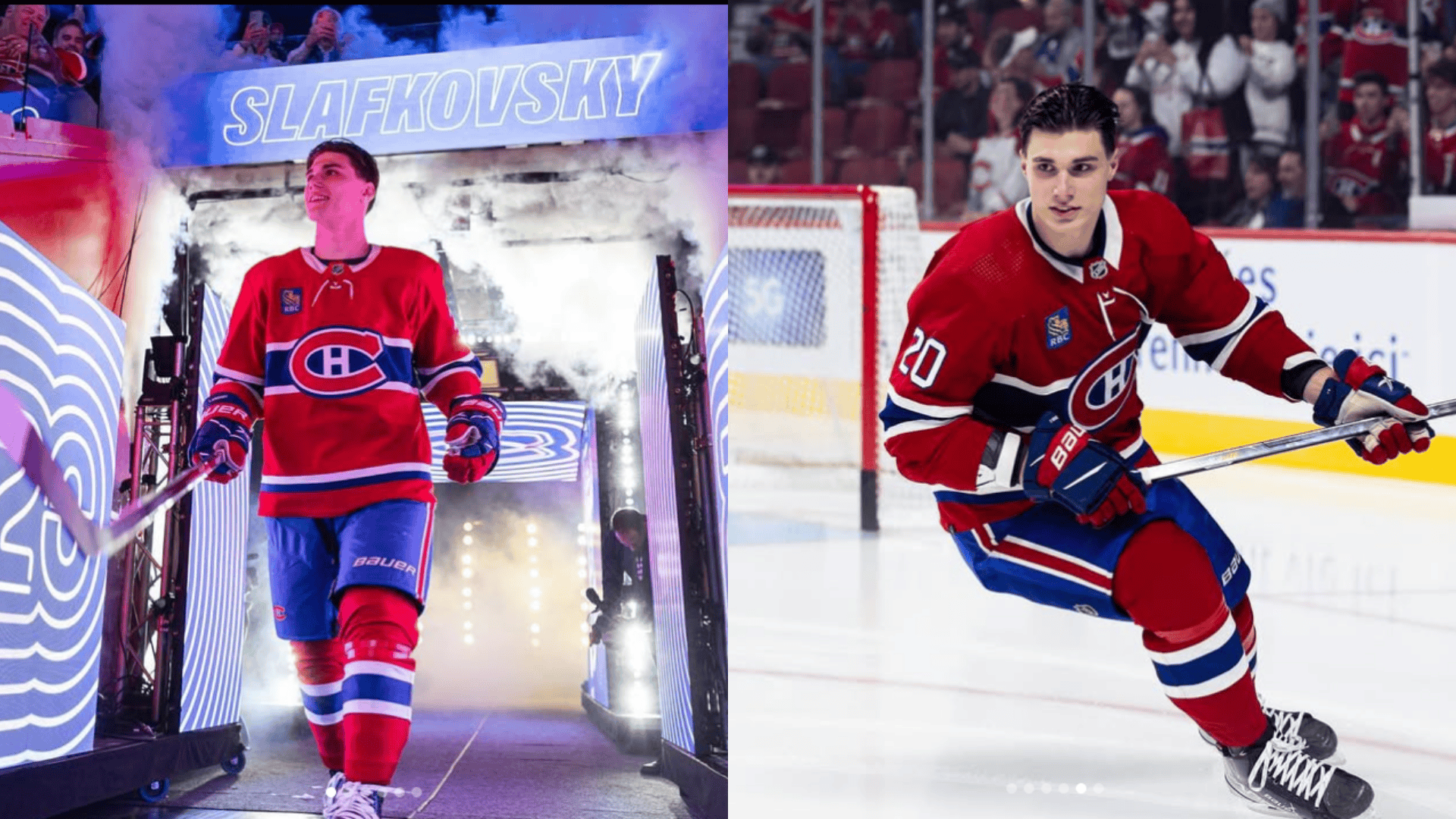 juraj slafkovský, hokej, montreal