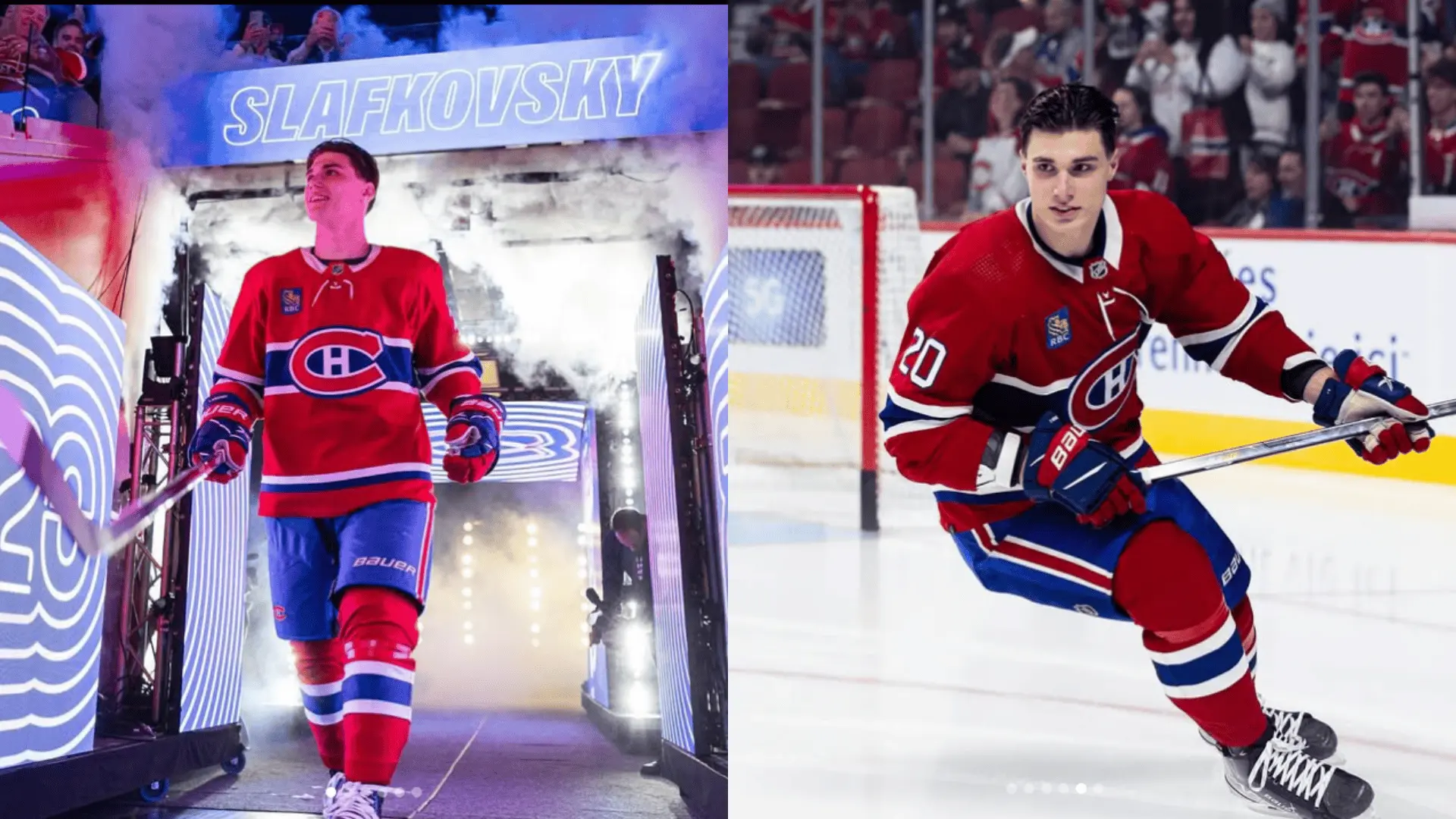 juraj slafkovský, hokej, montreal