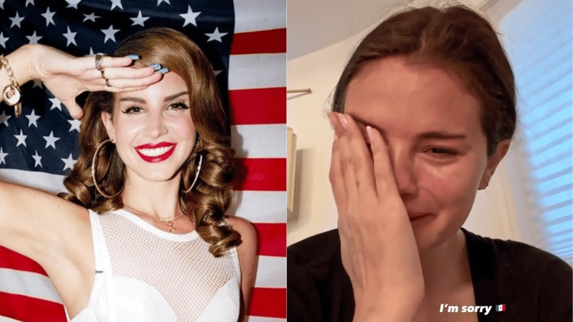 Selena Gomez plač, Lana Del Rey