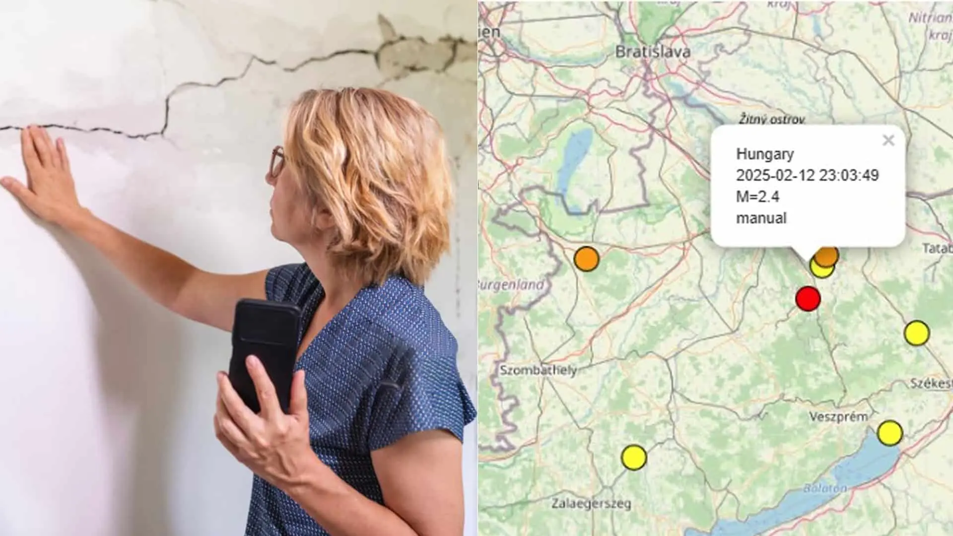 zemetrasenie Maďarsko