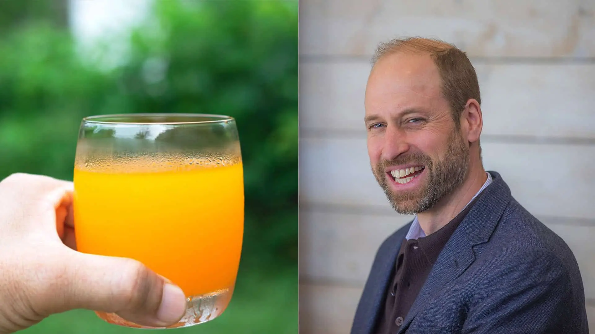 princ William, džús