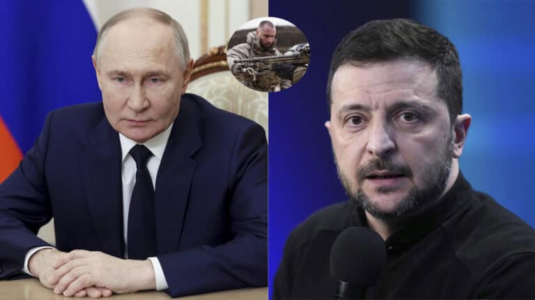 Zelenskyj Putin vojna