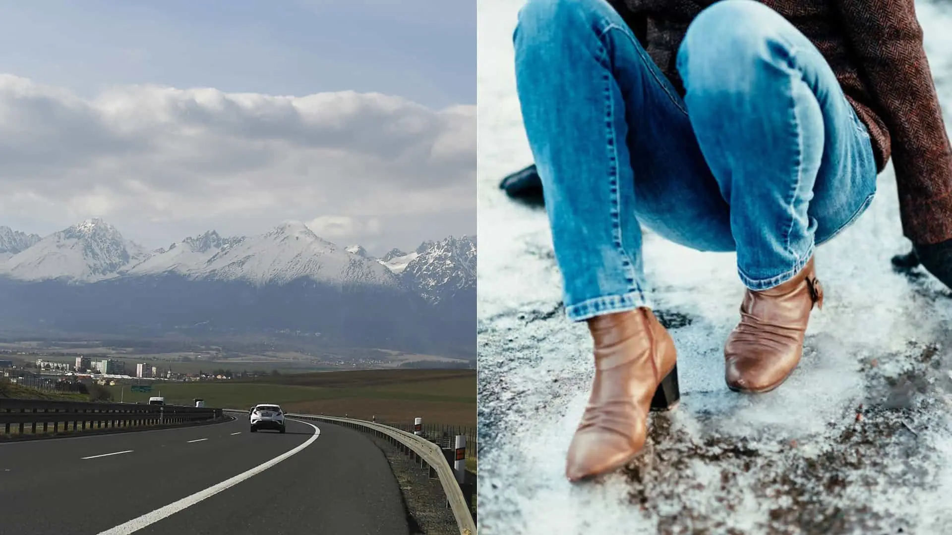 počasie zima, poľadovica námraza