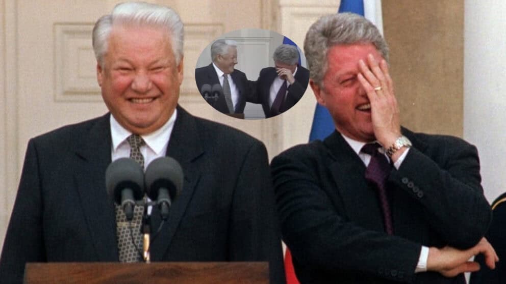Bill Clinton Boris Jelcin