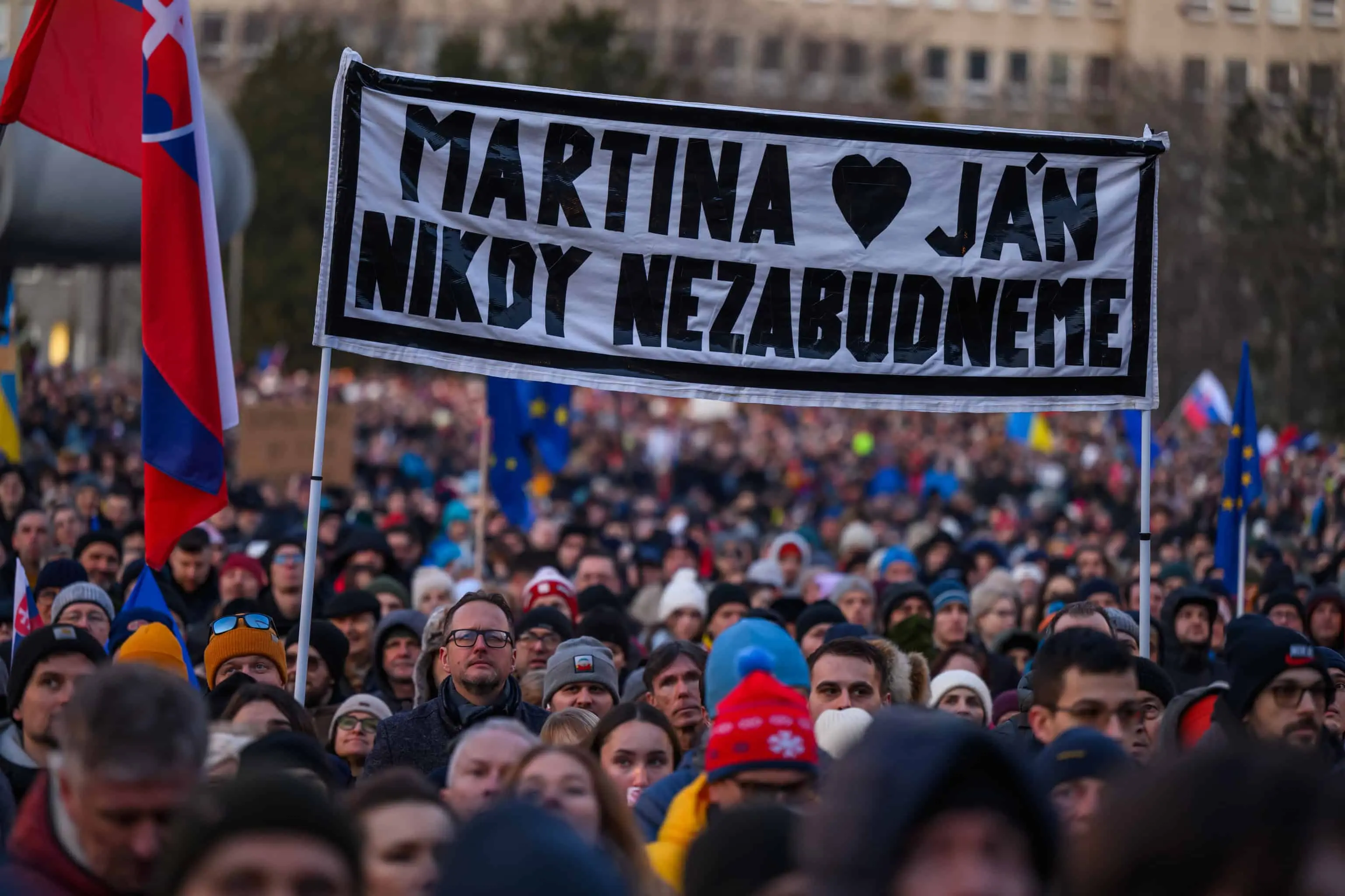 Bratislava zhromaždenie výročie vražda Kuciak