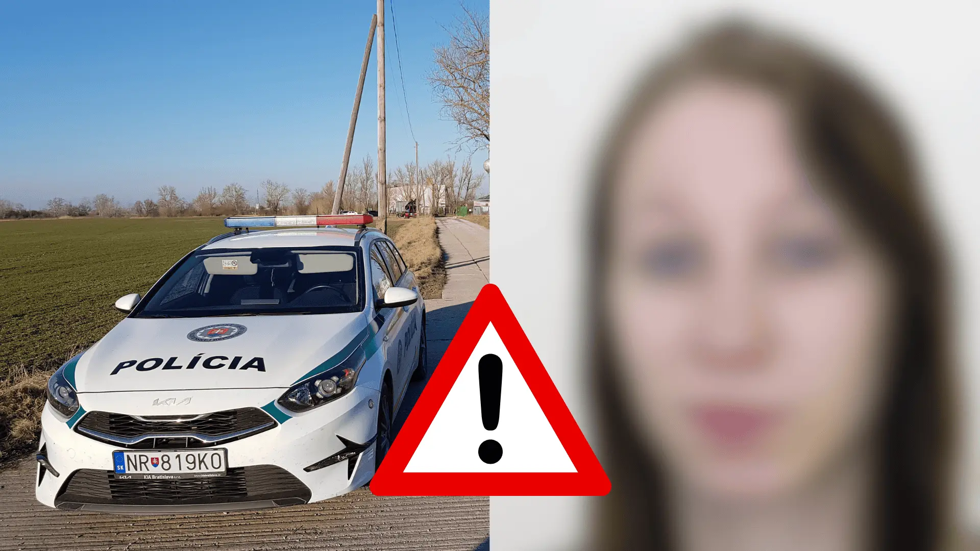 polícia pátranie