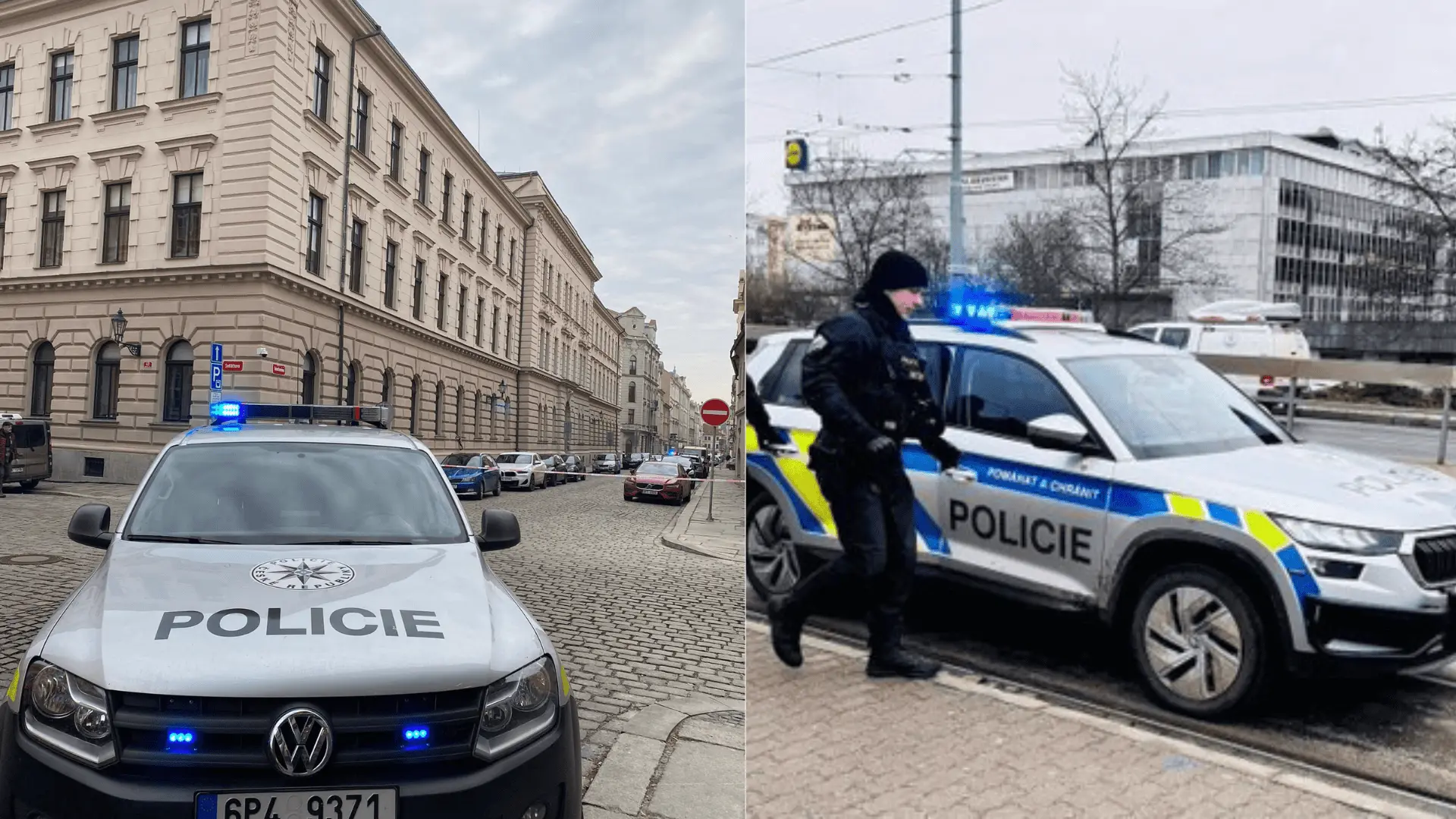 polícia, útok, česko