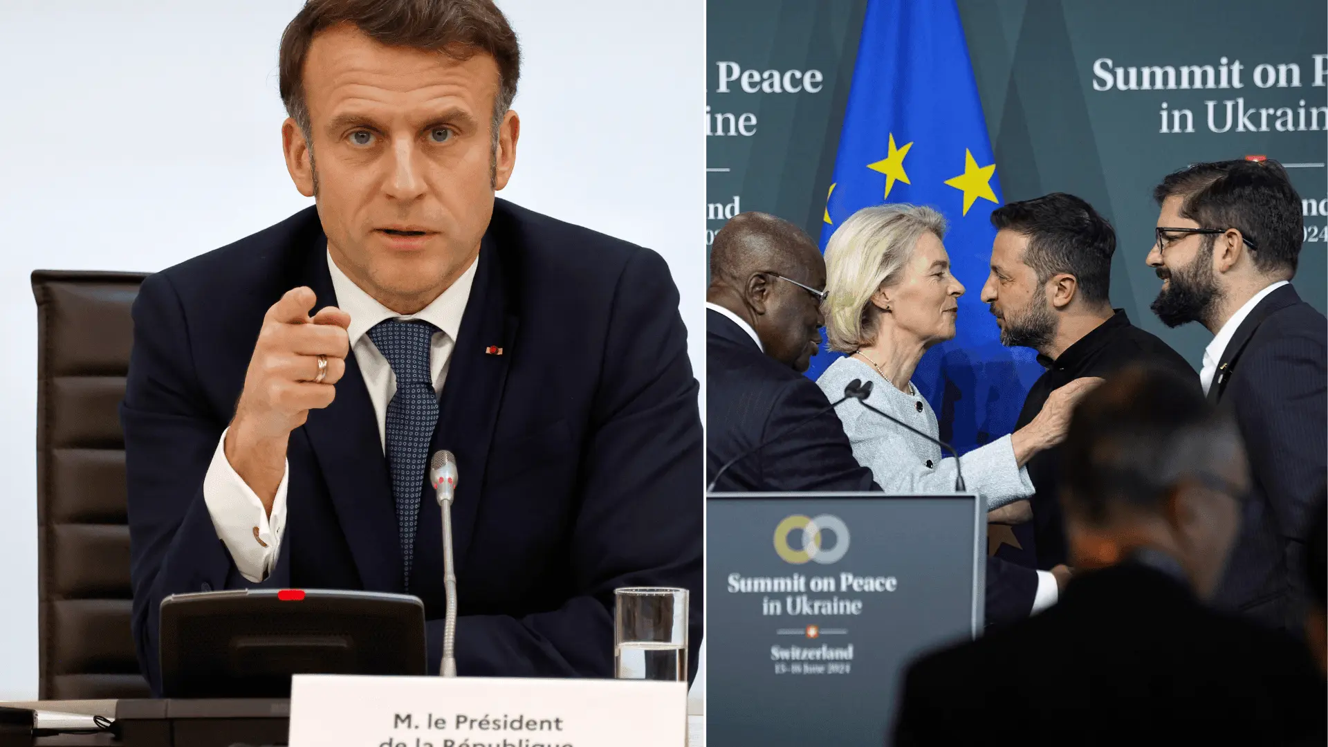 Macron Zelenskyj