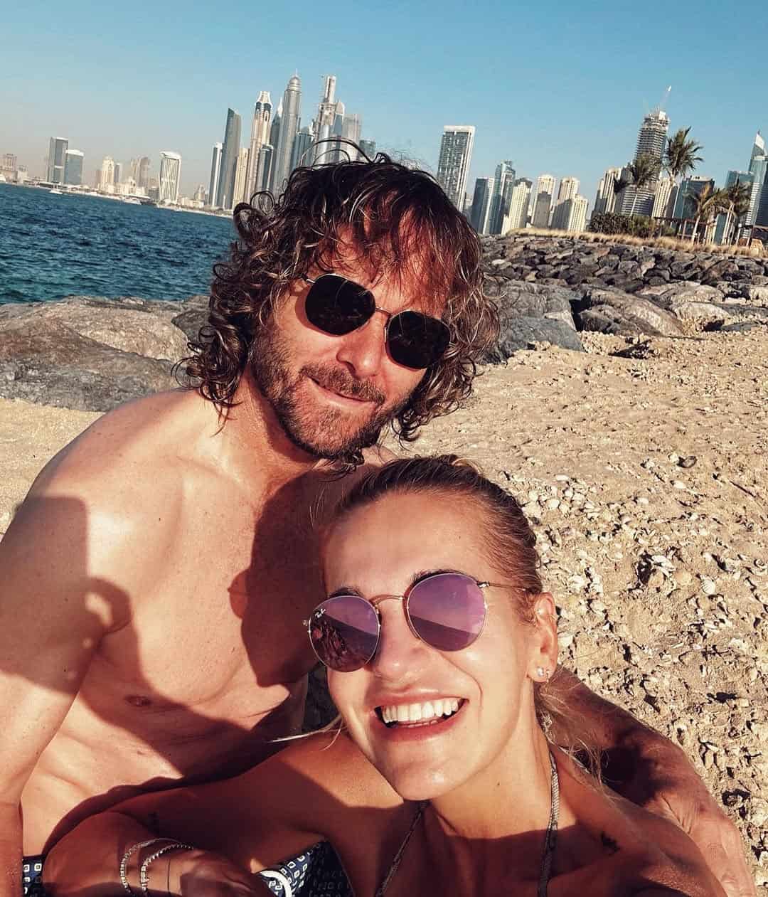 Dara Rolins s Nedveďom v Dubaji