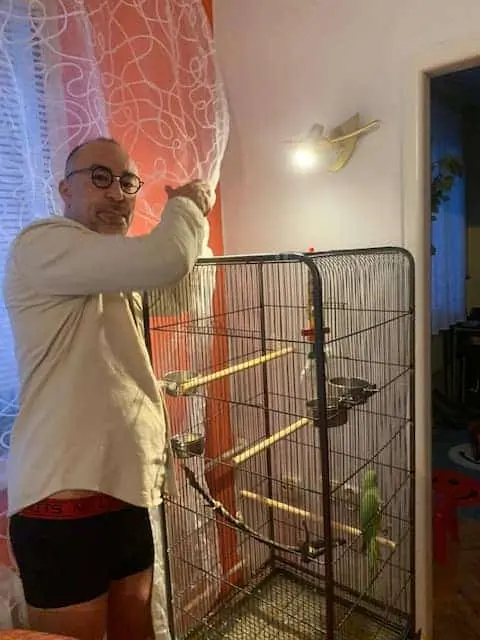 Hudobník Marian Čurko.