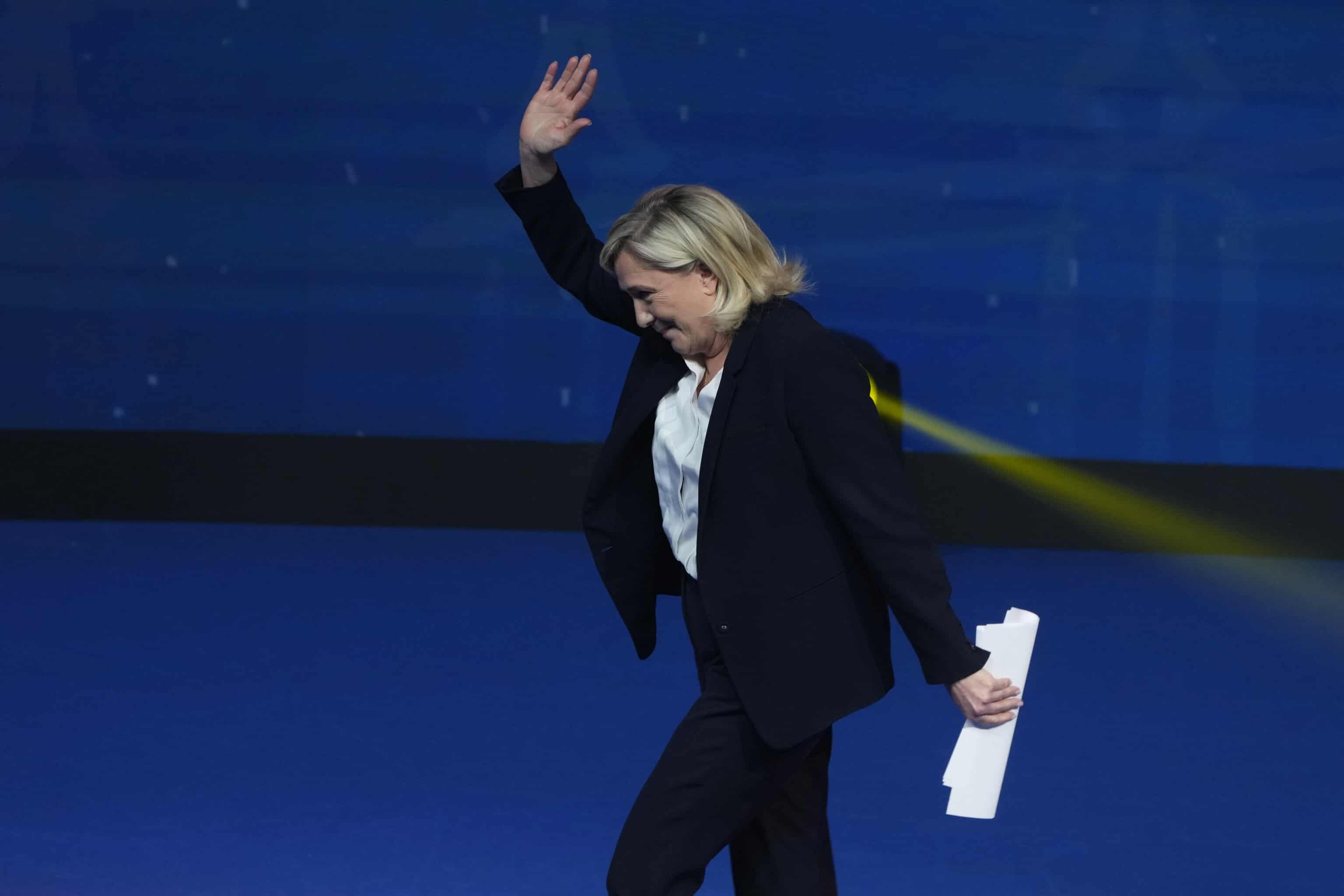 Marine Le Penová summit v madride