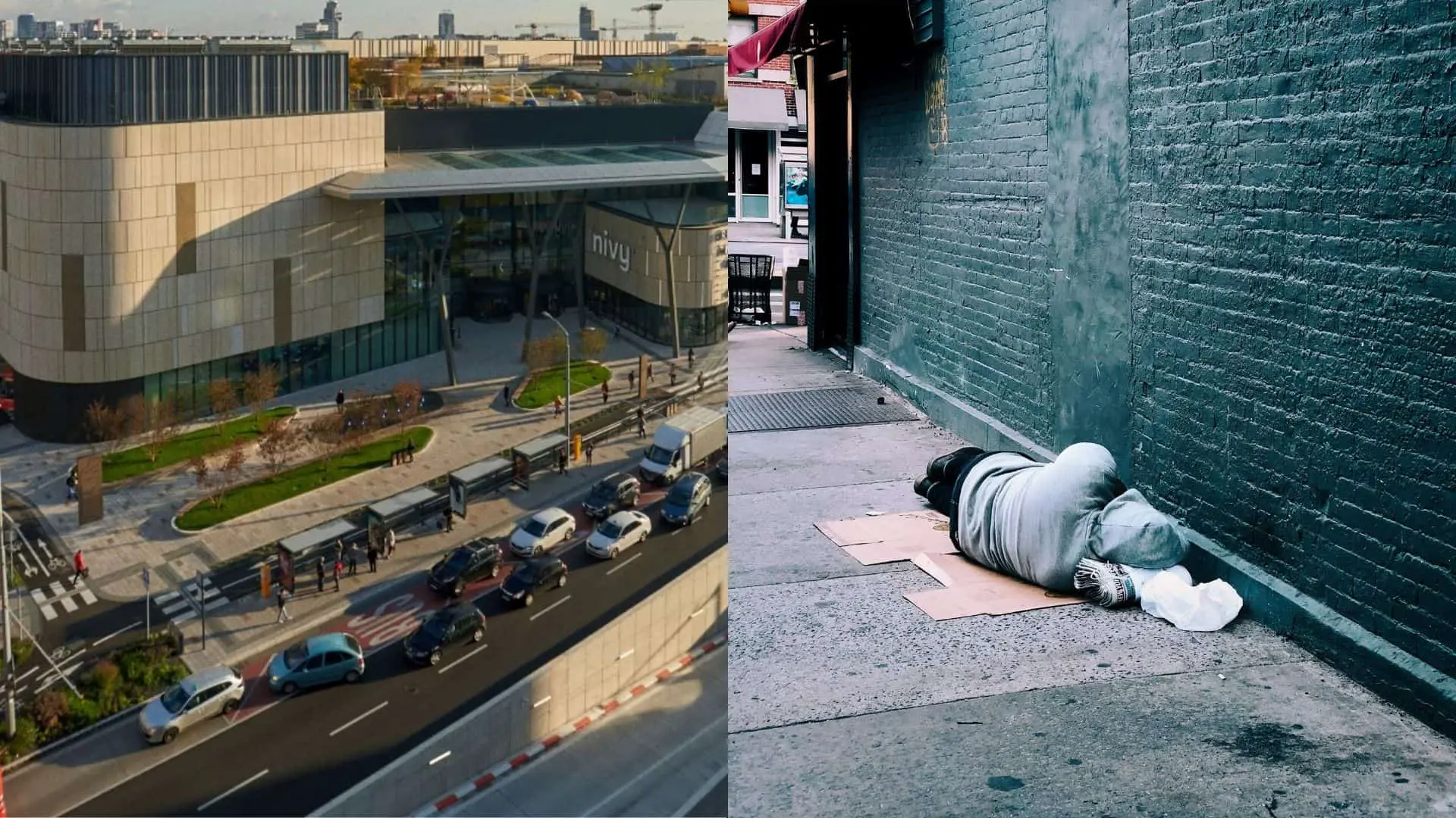 bezdomovec, Bratislava, Nivy