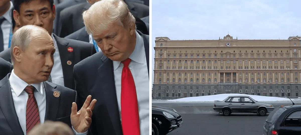 Trump, agent KGB, Rusko, Putin
