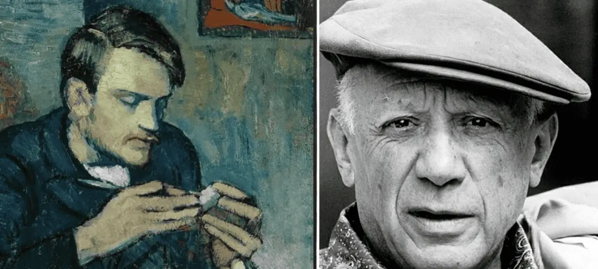 Picasso, portrét ženy, vrstva, skryté