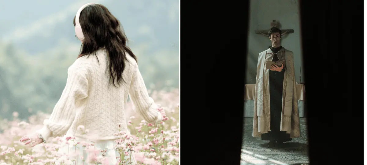 sekta, spoveď, žena, detstvo