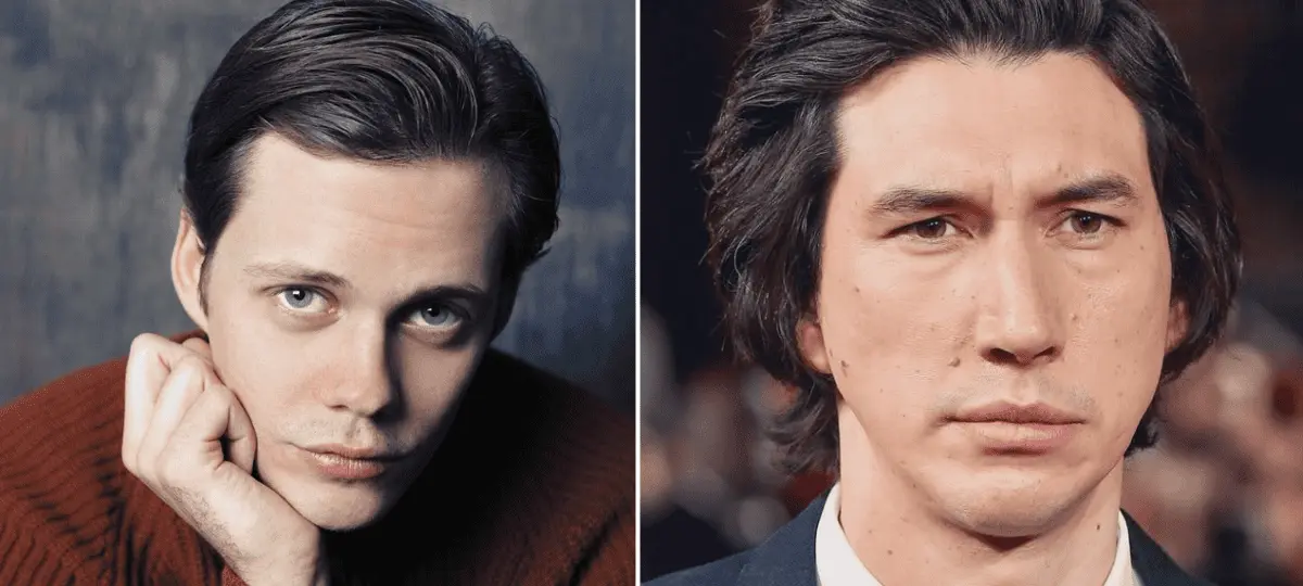 Bill Skarsgård, Adam Driver, atraktívni, herci
