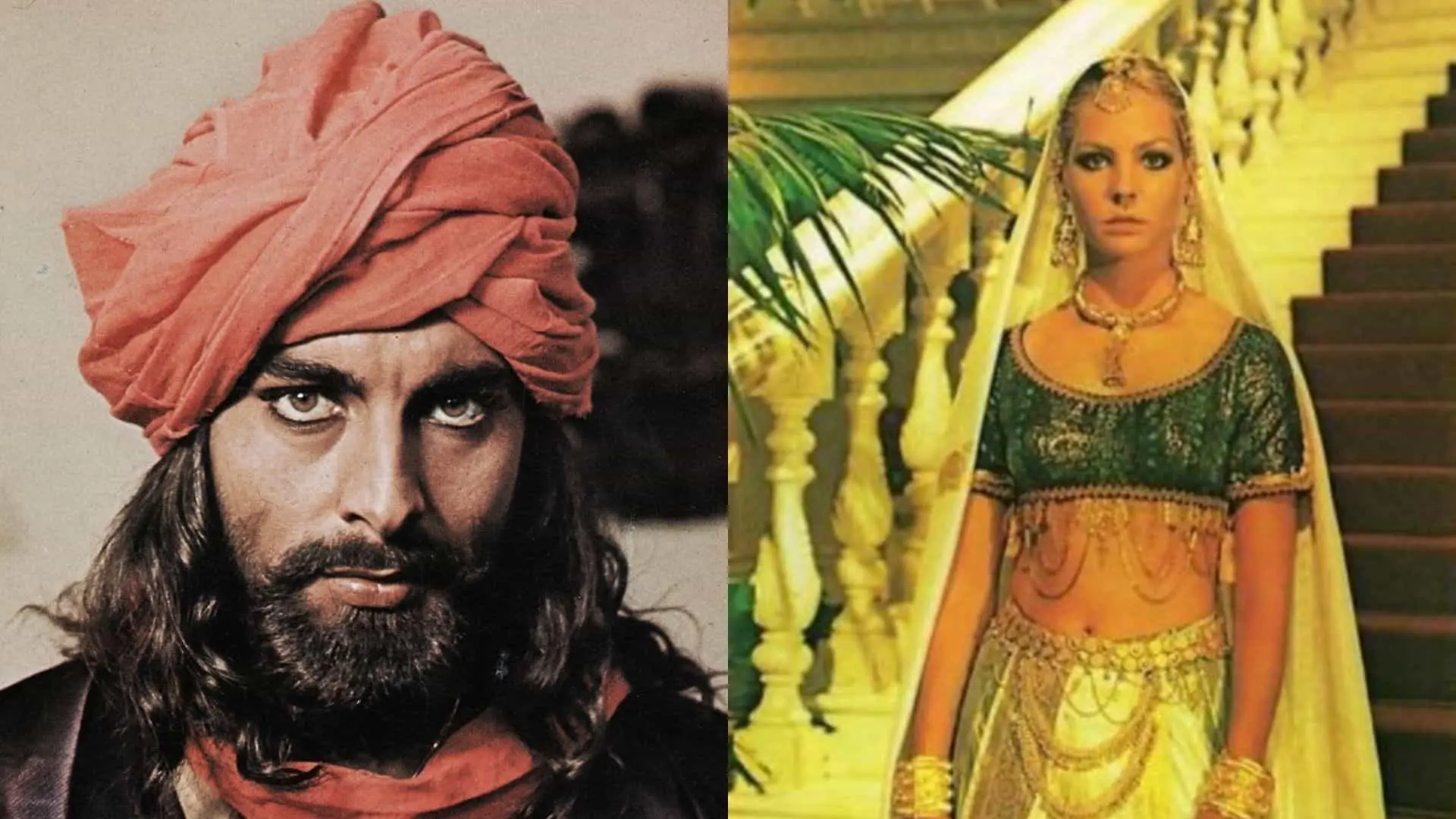 Kabir Bedi a Carole André