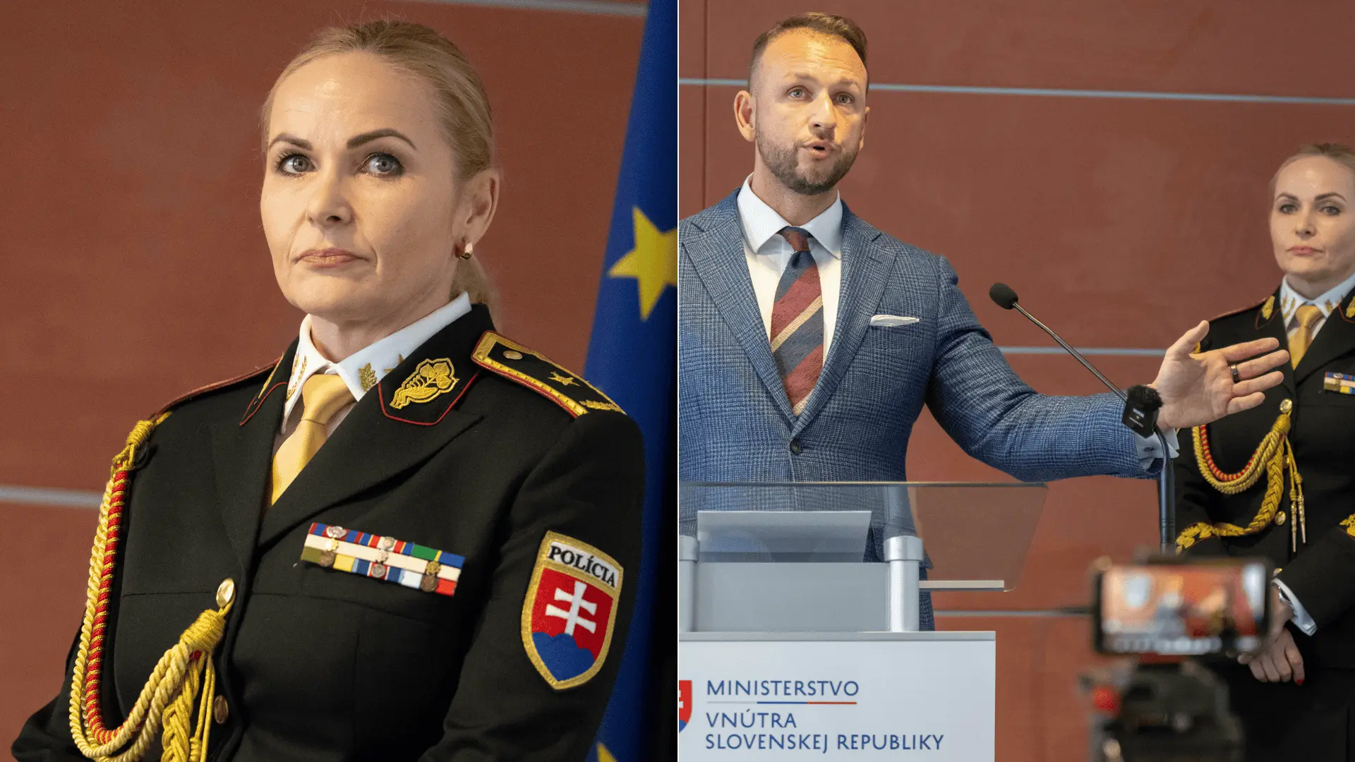 vymenovanie, policajná prezidentka