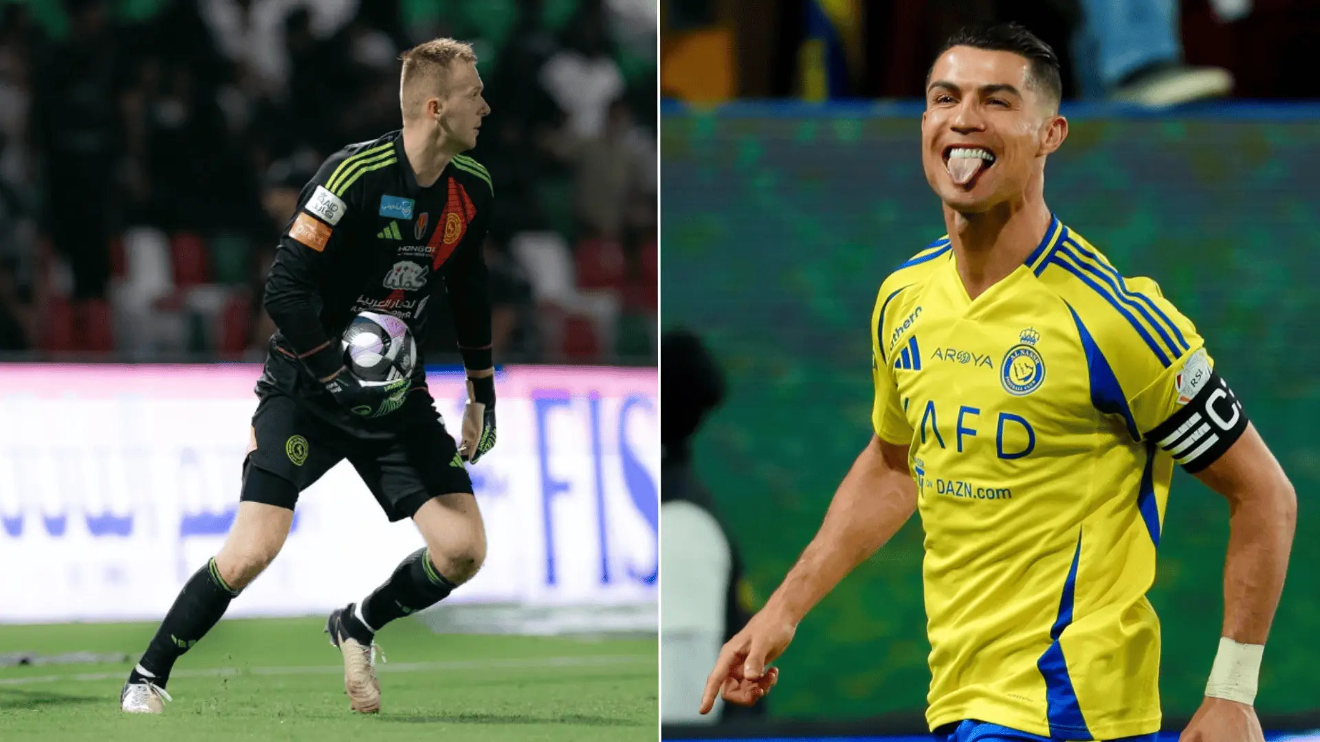 Cristiano Ronaldo a Marek Rodák