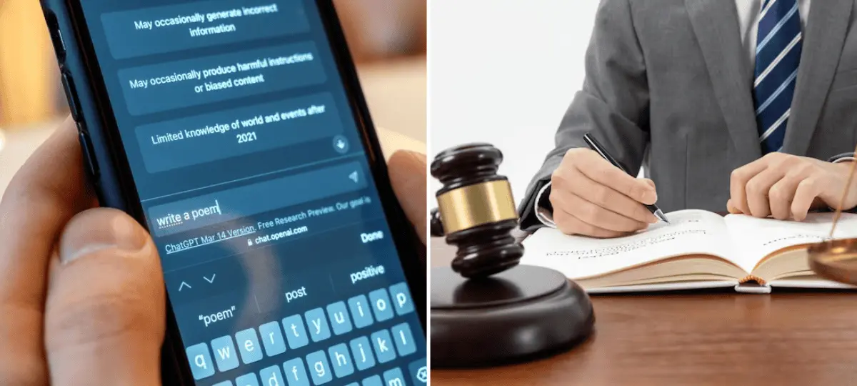 právnik, chat gpt