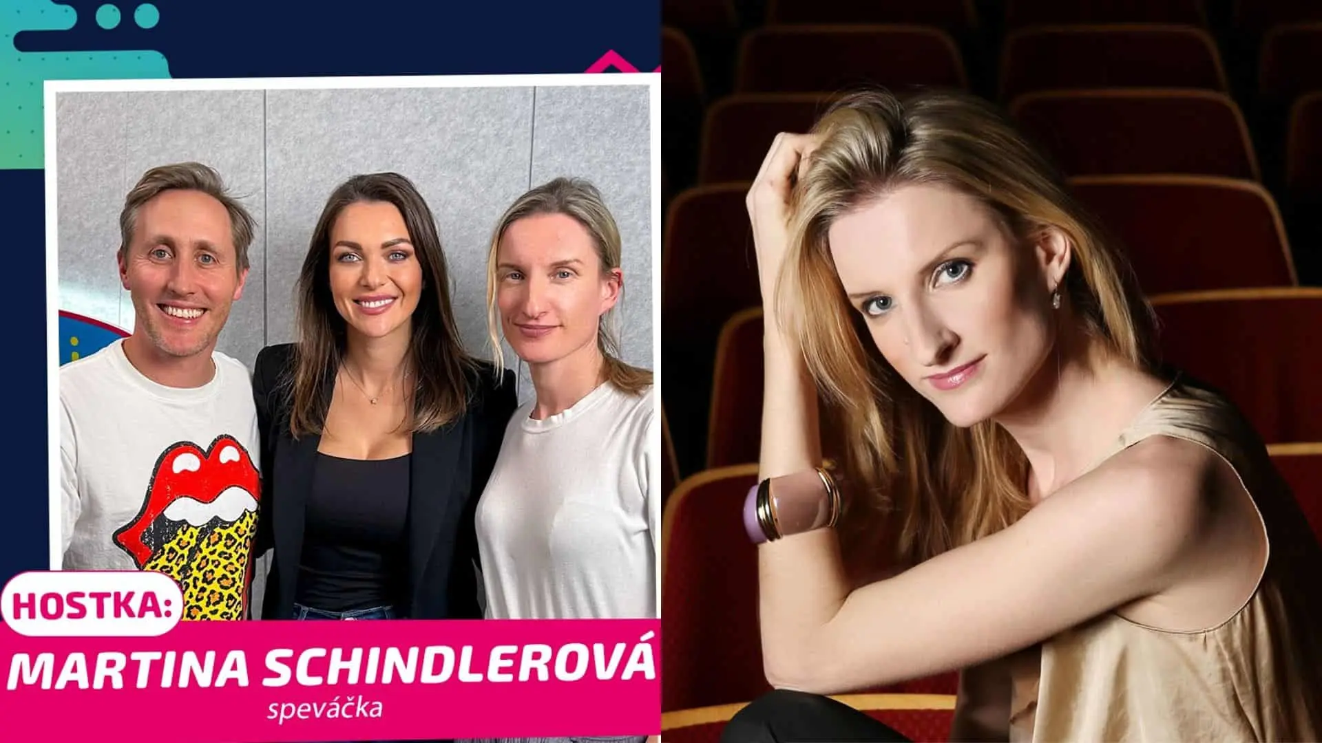 Adela Vinczeová a Sajfa privítali hosťa.