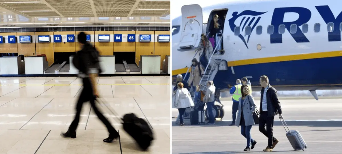ryanair, letisko, lietadlo