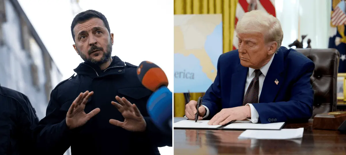 zelenský, trump