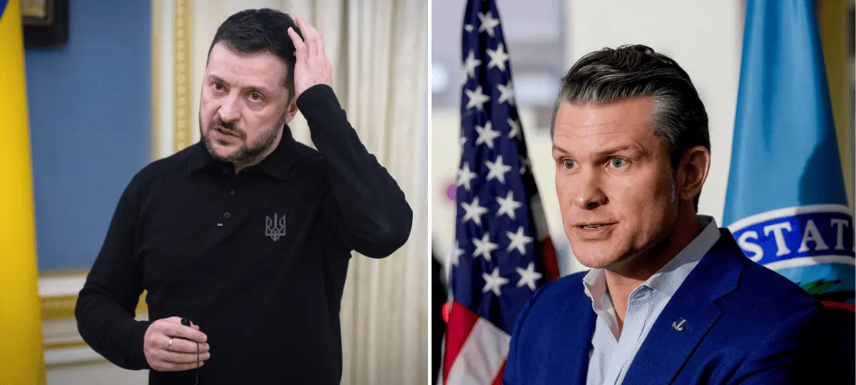 zelenský, zelenskyj, Hegseth