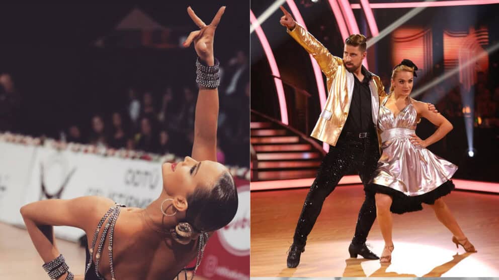 Peter Sagan a Eliška Lenčešová Let's Dance