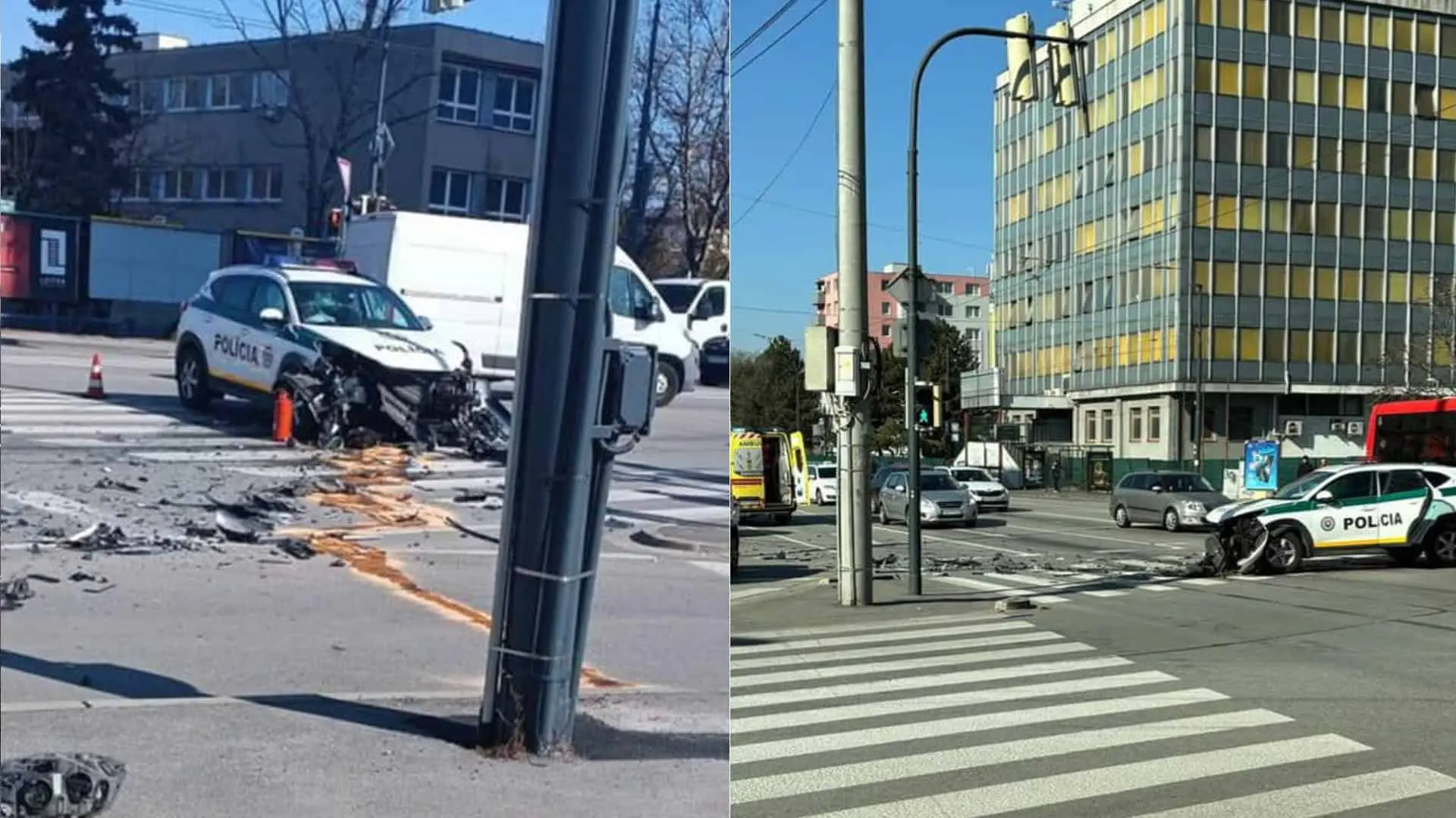 nehoda autá Bratislava