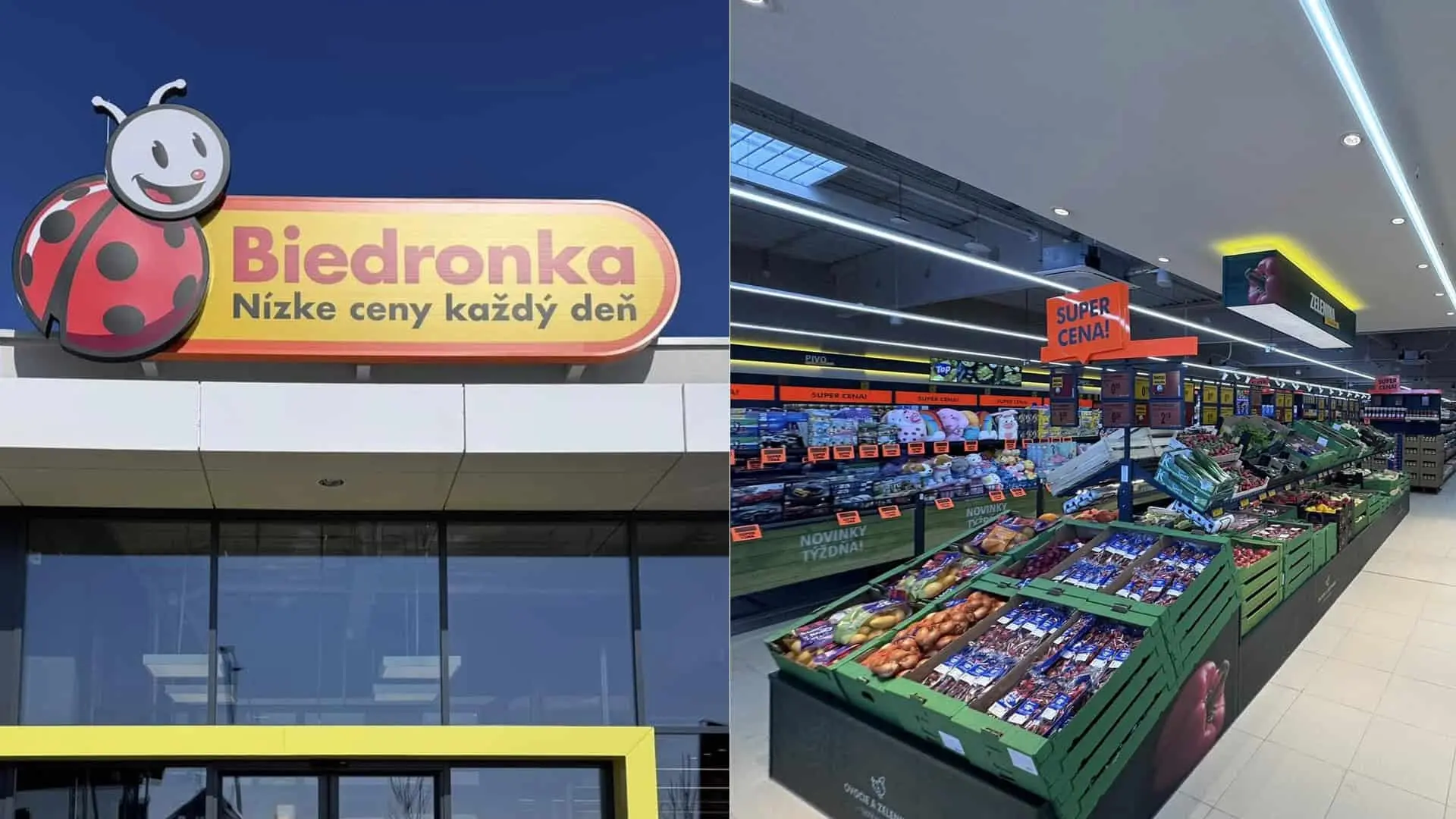 Biedronka Miloslavov prvá