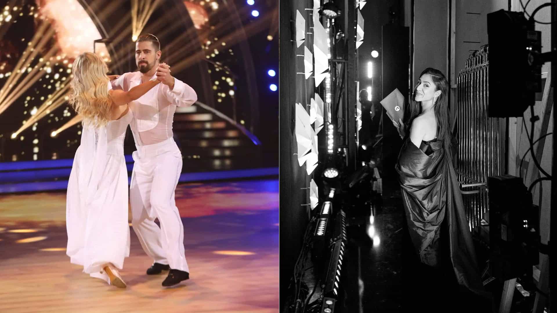 Peter Sagan a Eliška Lenčešová Eva Burešová Let's Dance