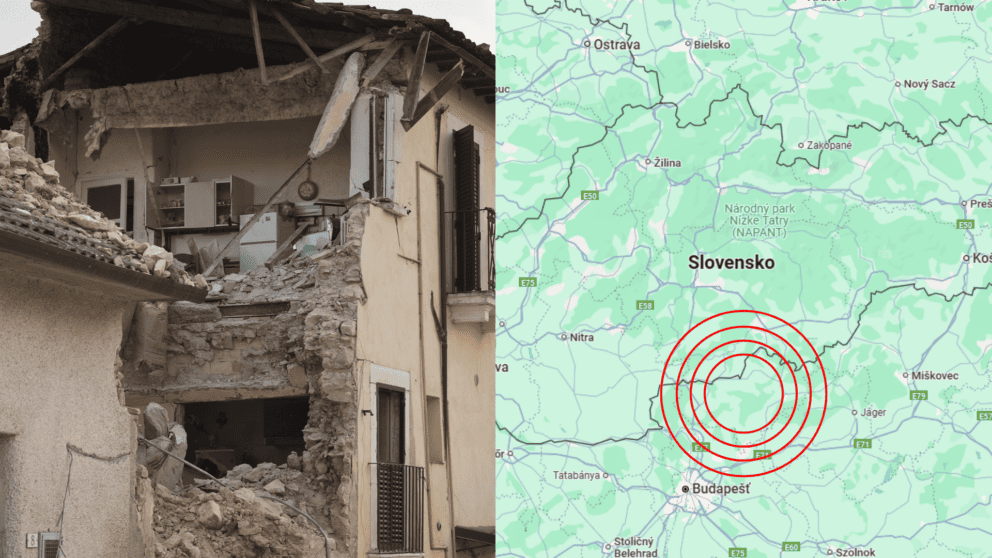 zemetrasenie slovensko