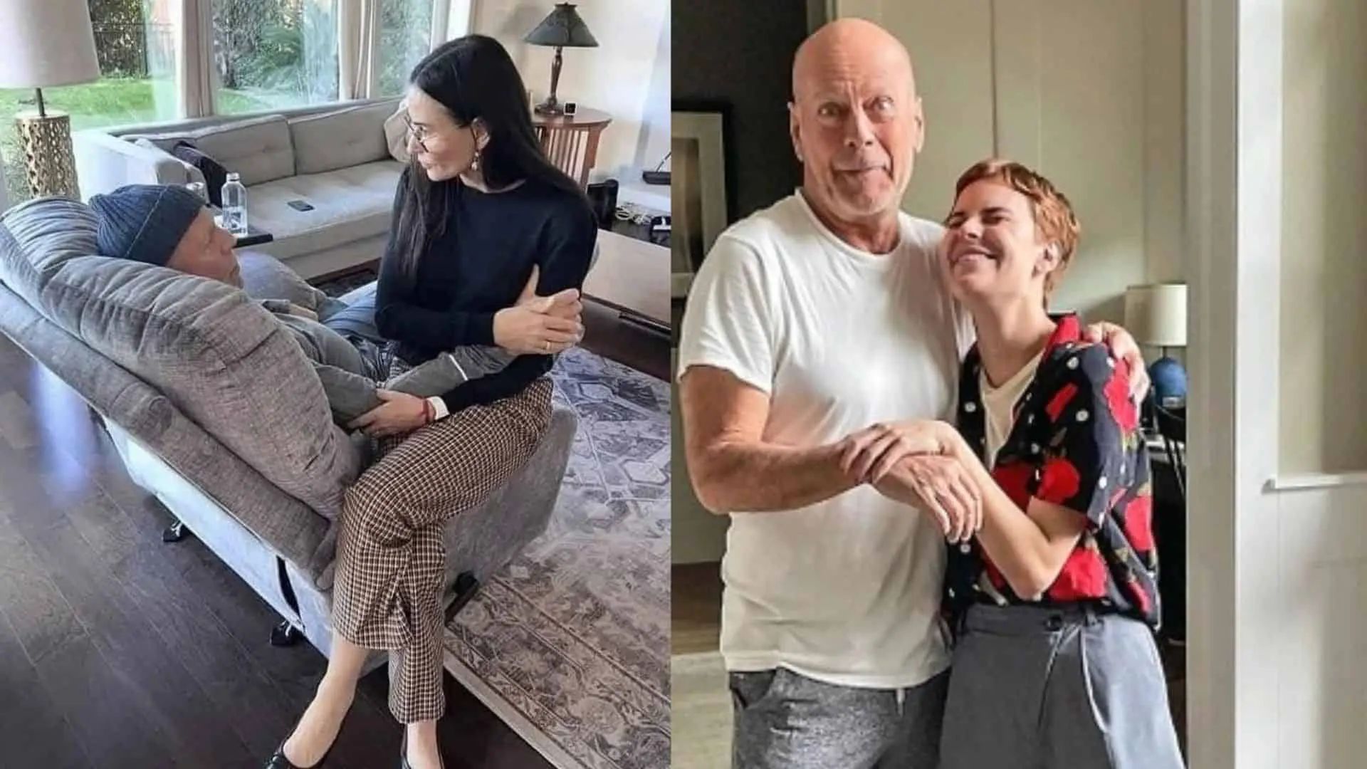 Bruce Willis, Demi Moore, Tullula Willis