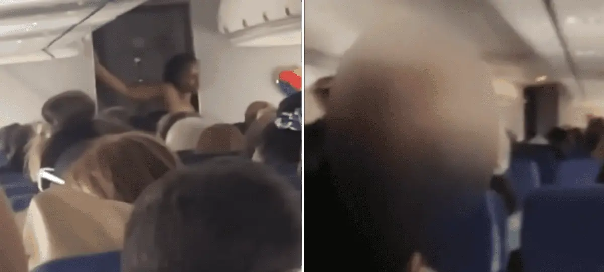 žena, nahá, lietadlo