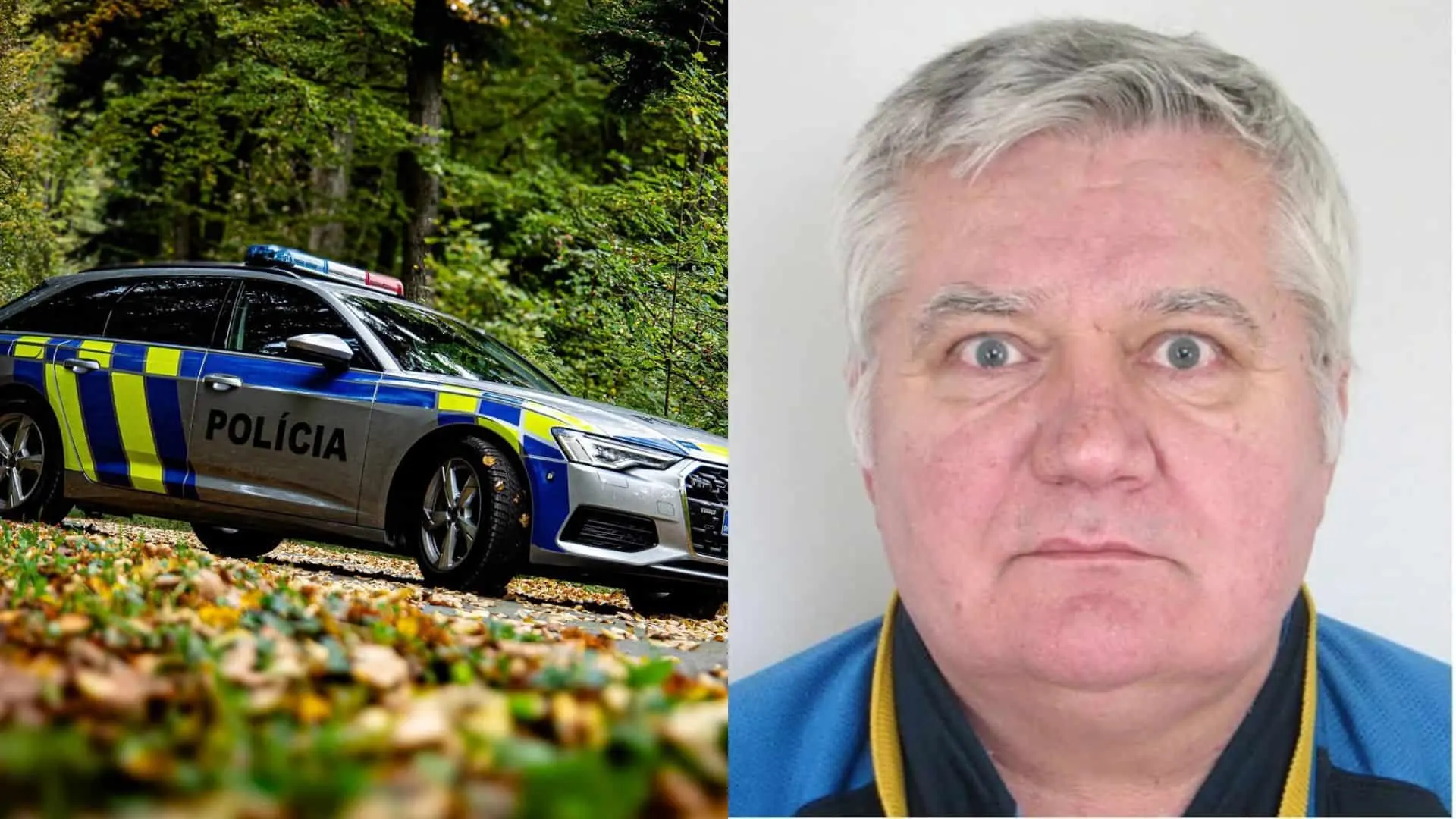 Nezvestný Vladimír Zdroj: Facebook/Polícia SR – Trenčiansky kraj