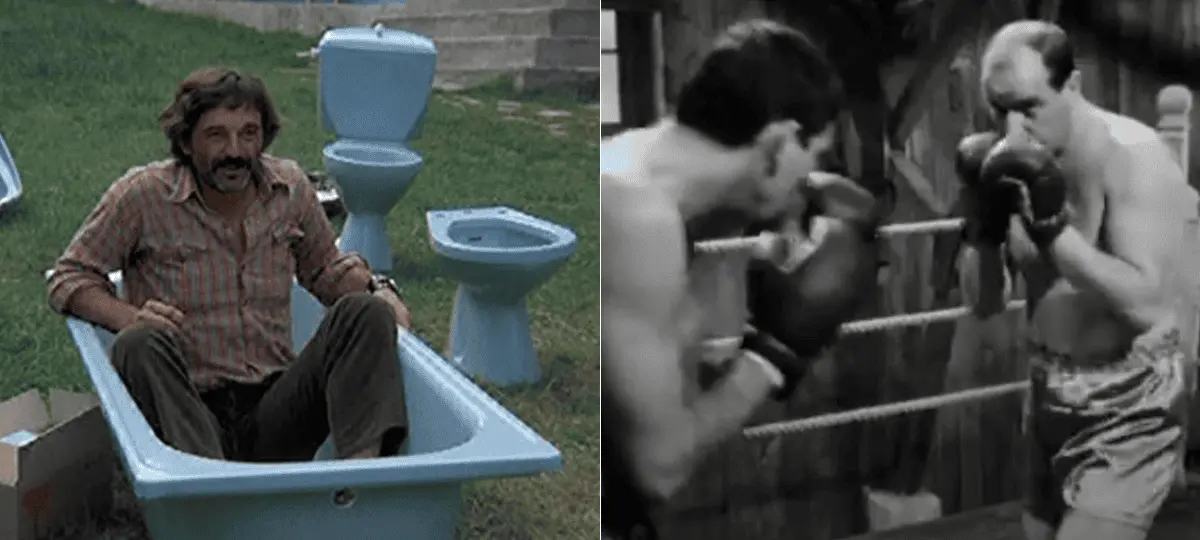 Pásla kone na betóne, Boxer a smrť